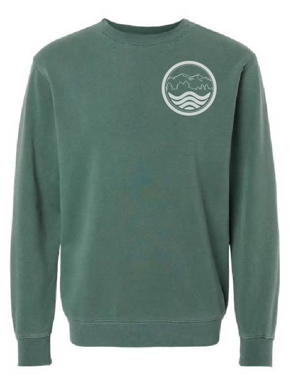 Pull à col rond Great Lakes pour la vente par Local Soul LLC