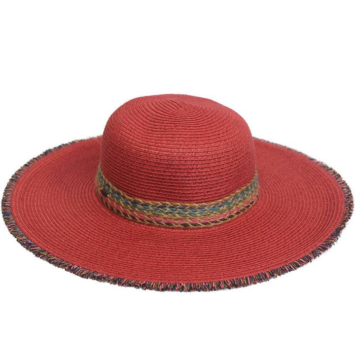 C.C Beanie - Wholesale Straw Hat - Women's - Braided Hat ST306