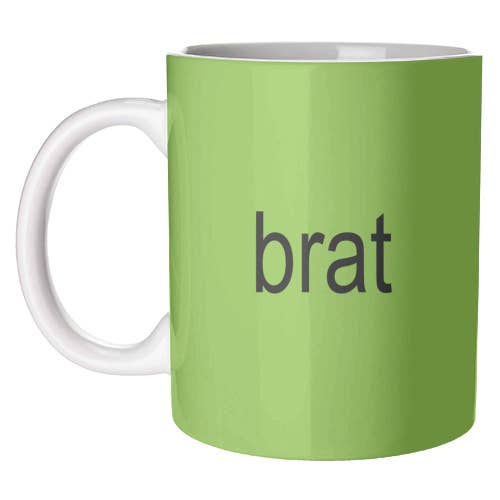 ART WOW – wholesale Coffee mug – Mugs 'Simple Brat Charli XCX Album Brat