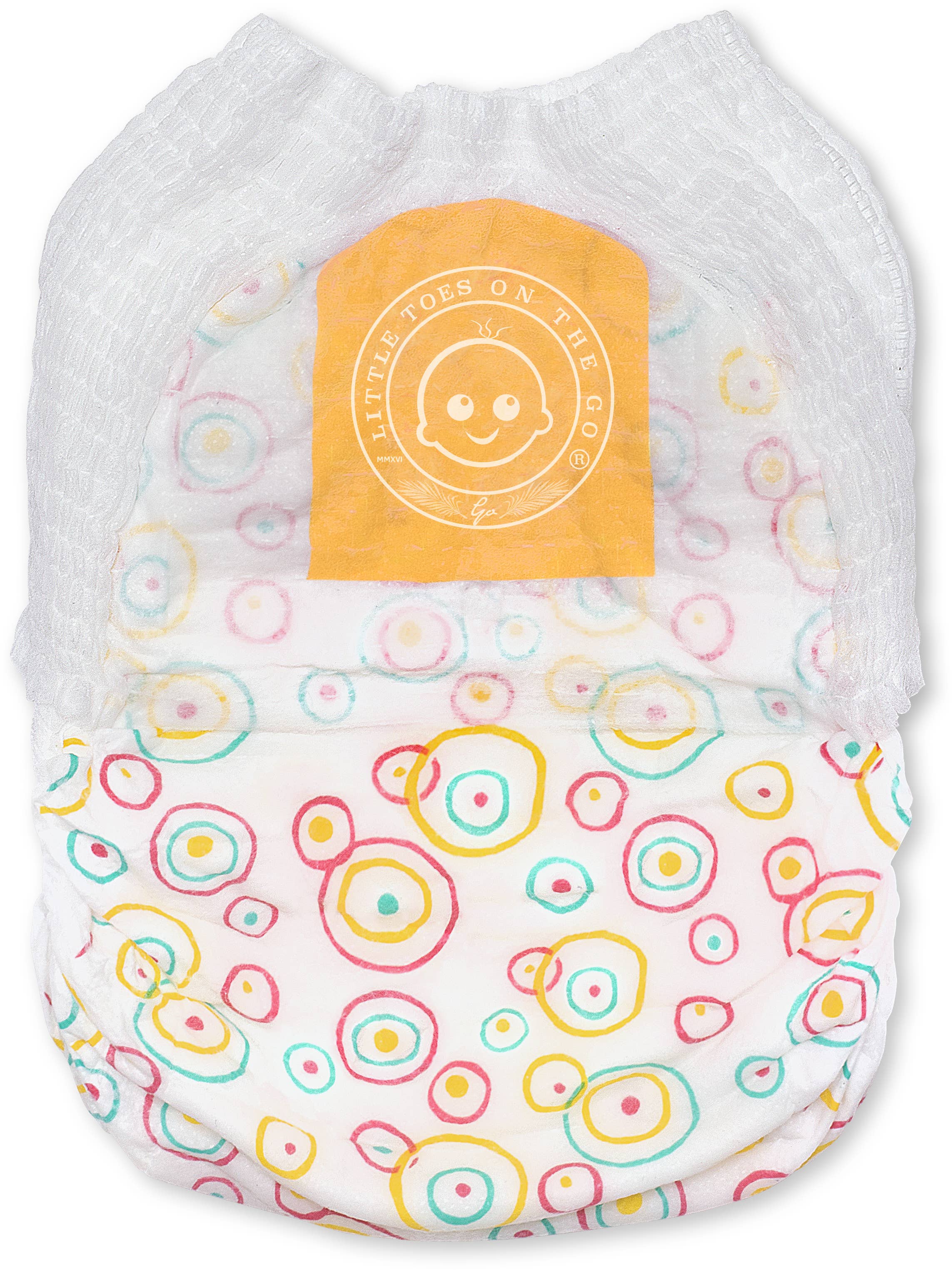 Products on the Go - Venta al por mayor Pañales de natación - Bebés - Pañales de natación naturales Little Toes On The Go talla mediana2