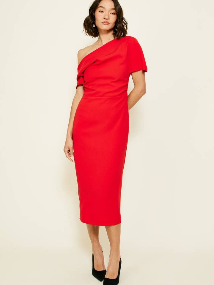 Scarlet PHILLIPA MIDI DRESS for wholesale on Faire