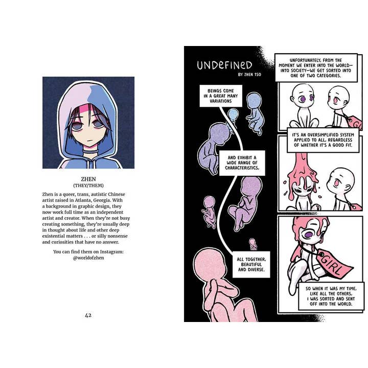 Simon & Schuster - Wholesale Comic Book - Out Side: Trans & Nonbinary Comics by2