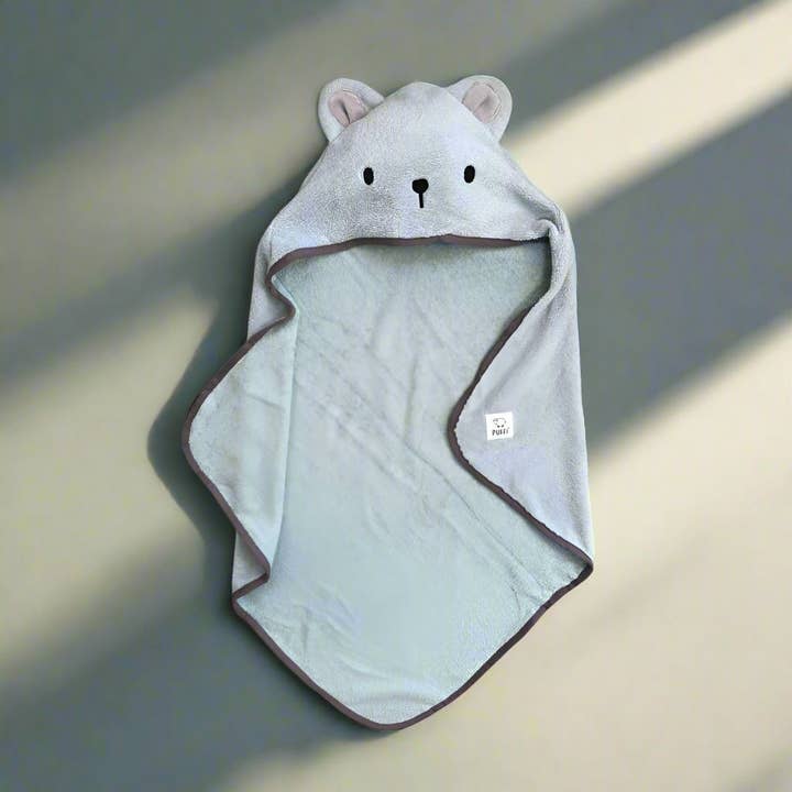 Baby Towel – White for wholesale by PUFFI