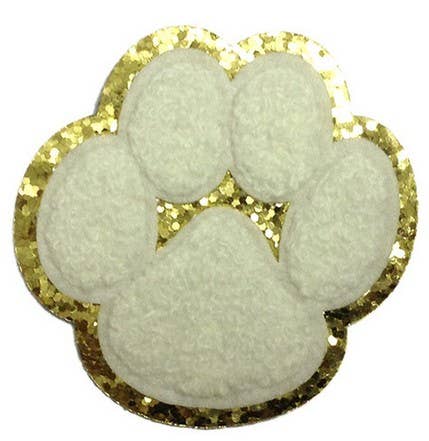 Dilworth Road – Großhandel Aufnäher – Chenille-Aufnäher mit Pfotenabdruck,1