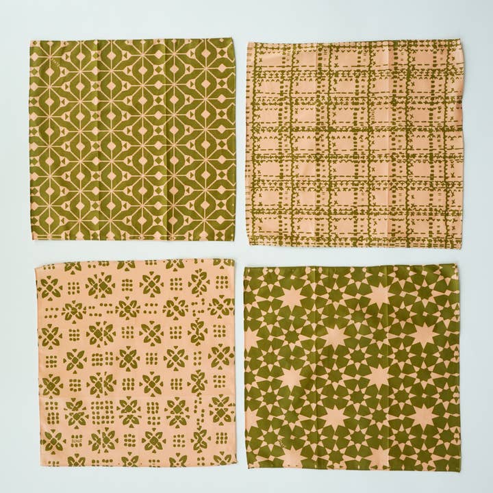 STATE The Label - Vente Serviettes de table en tissu - SET DE SERVIETTES DIZZY