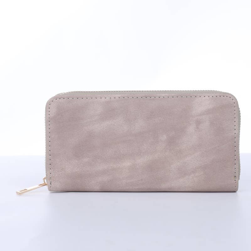 VIA FIORE - Vendita all'ingrosso Portafogli - Donna - PORTAFOGLIO LISCIO CON CERNIERA2