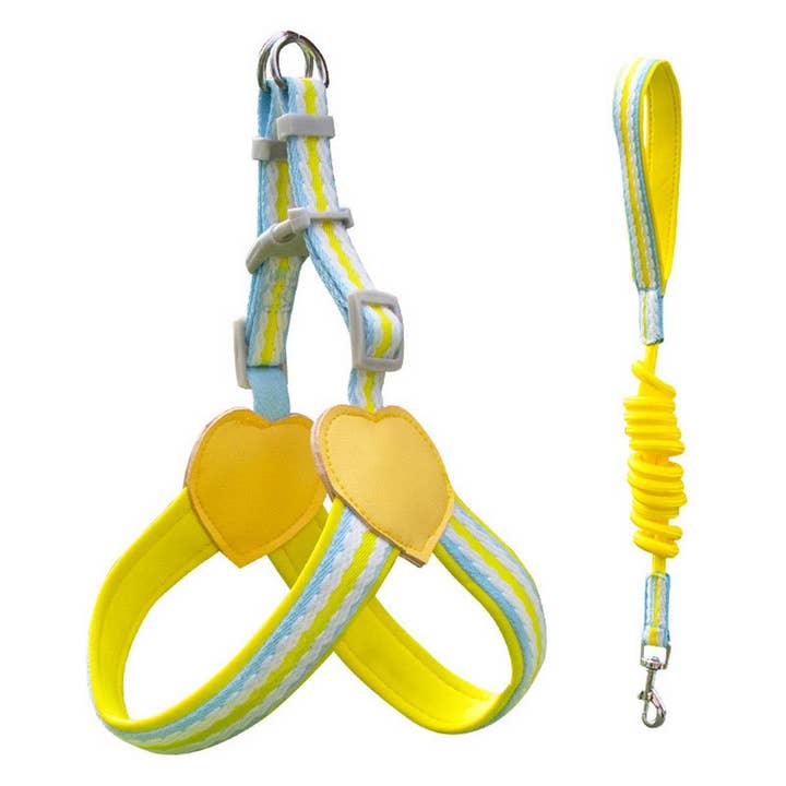 PAWPAWwholesale - Wholesale Pet Leash - Dog - Adjustable Dog&Cat Harness Leash Set for All Sizes_CWMM59527