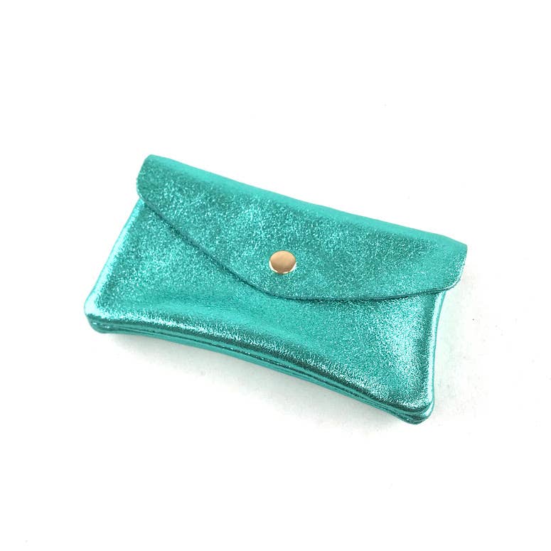 MILANO AMOUR – wholesale Myntväska - Dam – Patty myntplånbok i laminerat metalliskt läder9