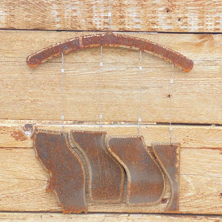 Montana Windchime for wholesale by Cut-n-rust LLC