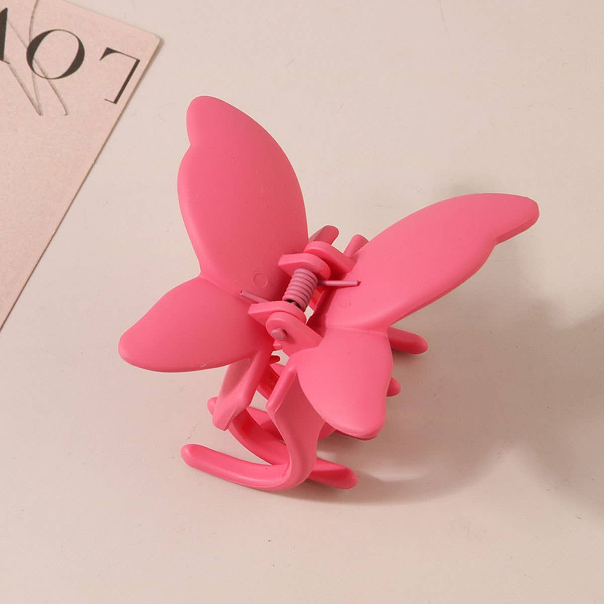 ACCITY - Wholesale Hair Clip - Women's - Matte Butterfly Hair Claw Clip – Strong & Stylish_CWAHA008724