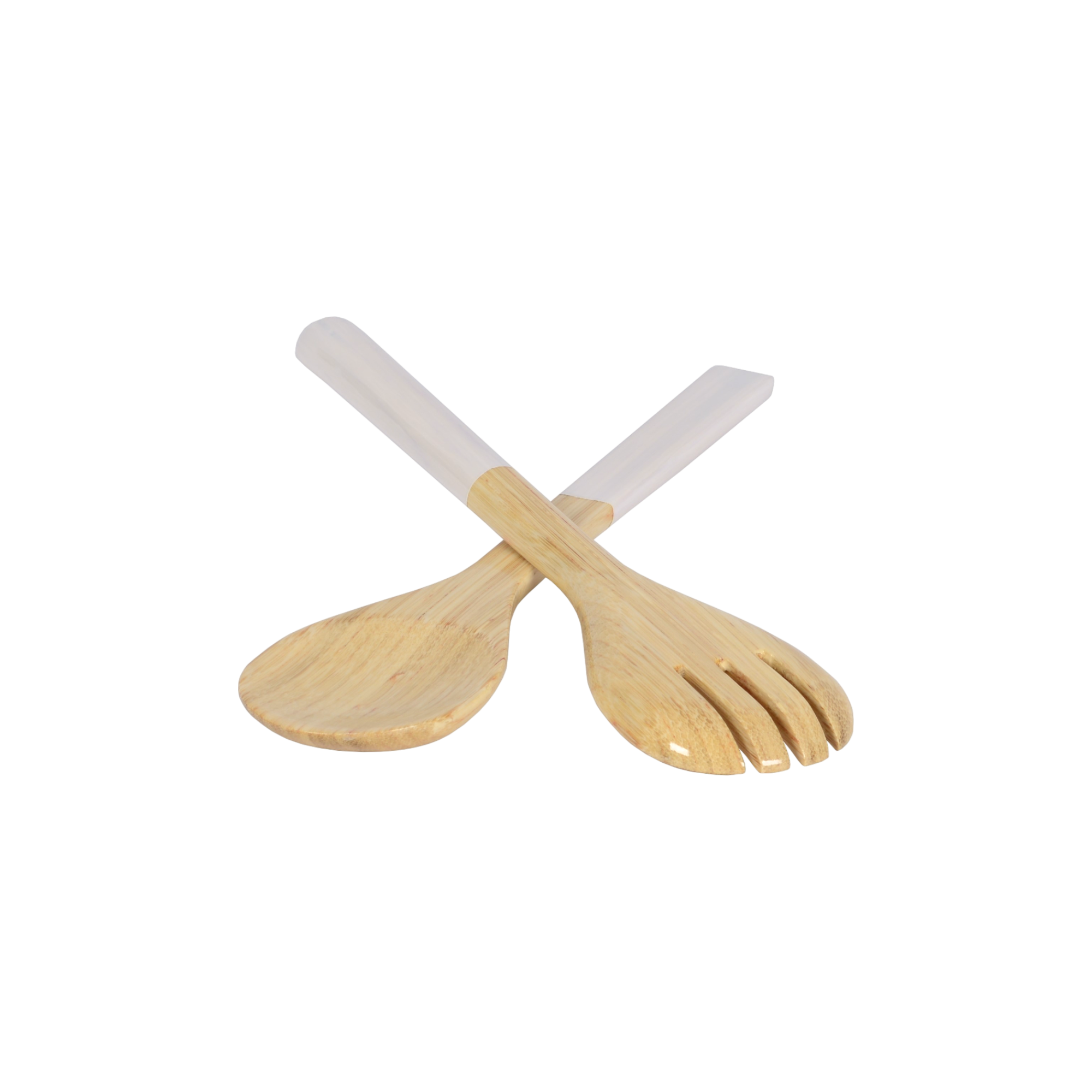 albert L. (punkt) Inc. - Wholesale Serving Utensil - Small Bamboo Server Set12