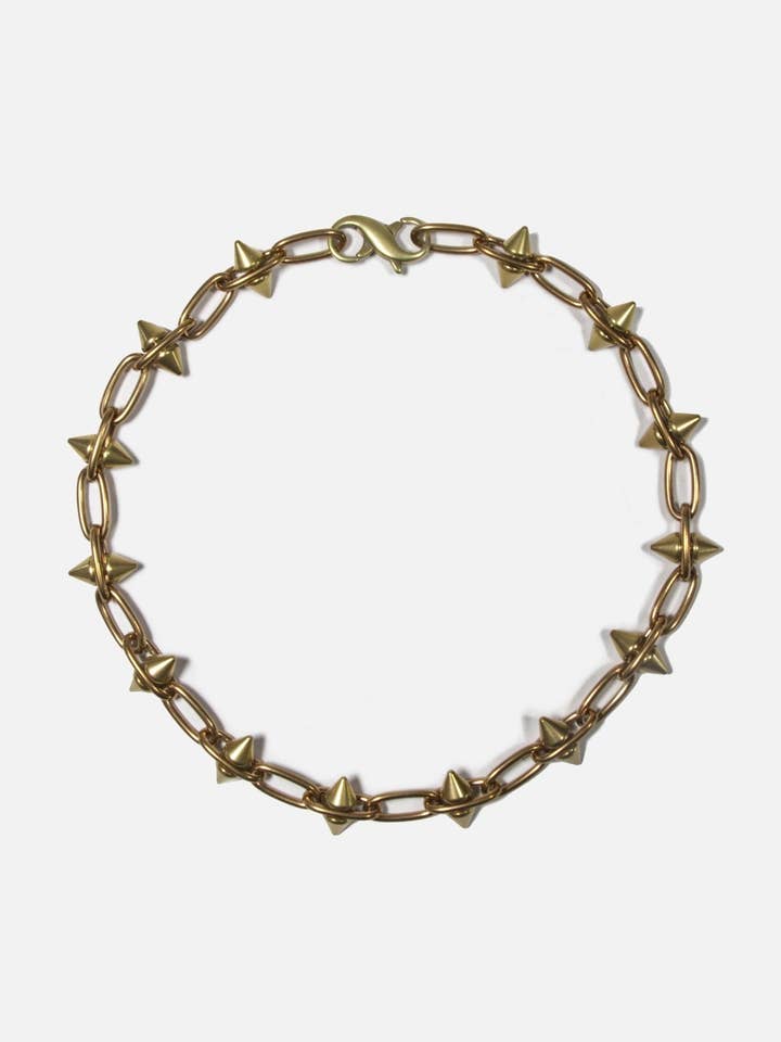 COLAR DE ESPIGAS DE LATÃO por atacado de llayers