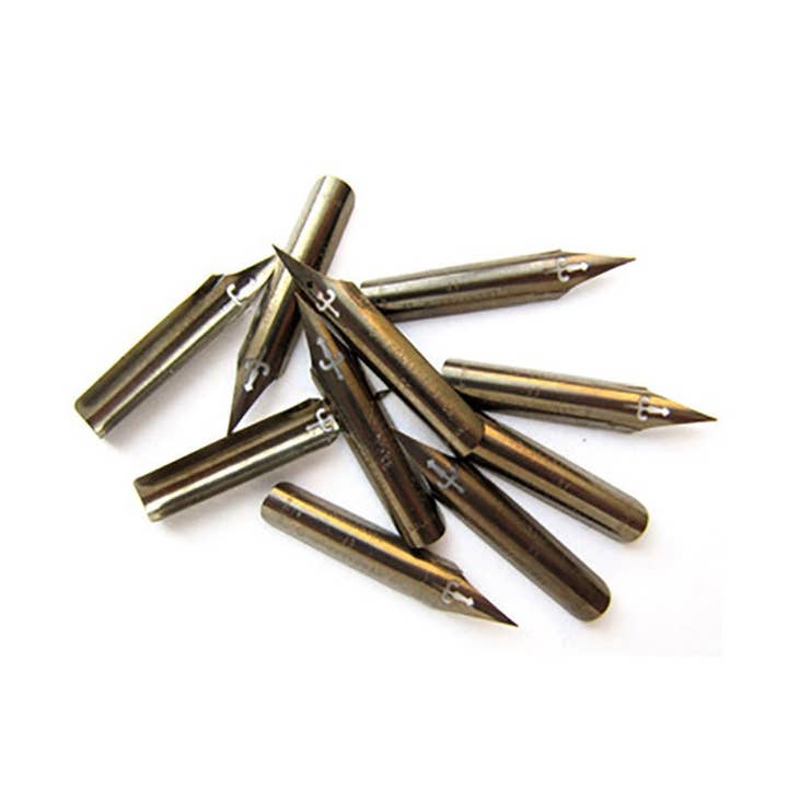 Inkursive Pens - Wholesale Pen - 5, 10 or 24 Leonardt EF Principal Nibs in Tin or Tube