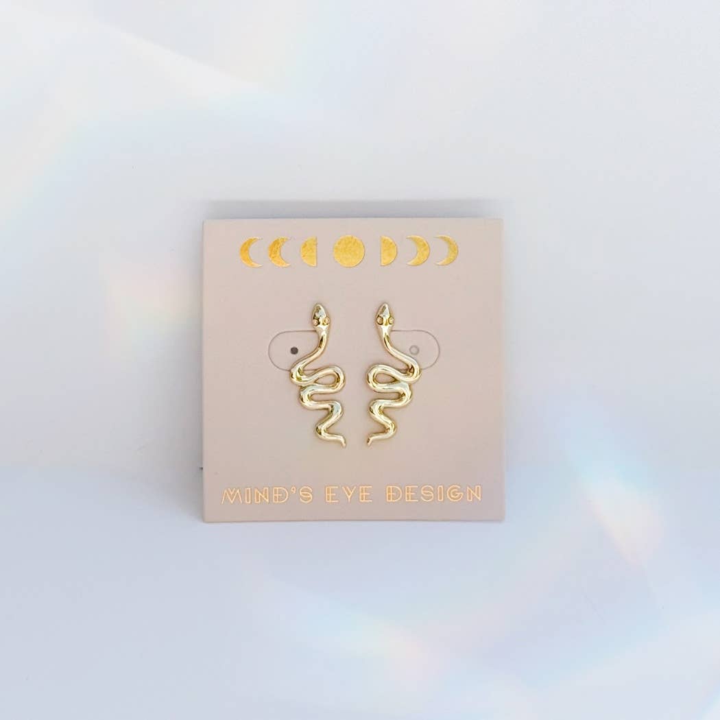 Mind's Eye Design – Großhandel Ohrstecker – Schlangen-Studs1