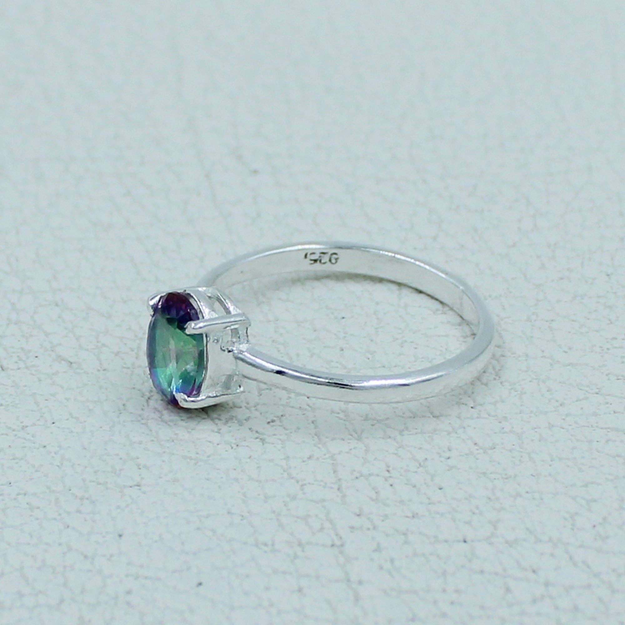 Silvex Jewelry – wholesale Single stone/solitaire ring – Garnet Minimalist Ring 925 Silver Birthstone Gift Jewelry2