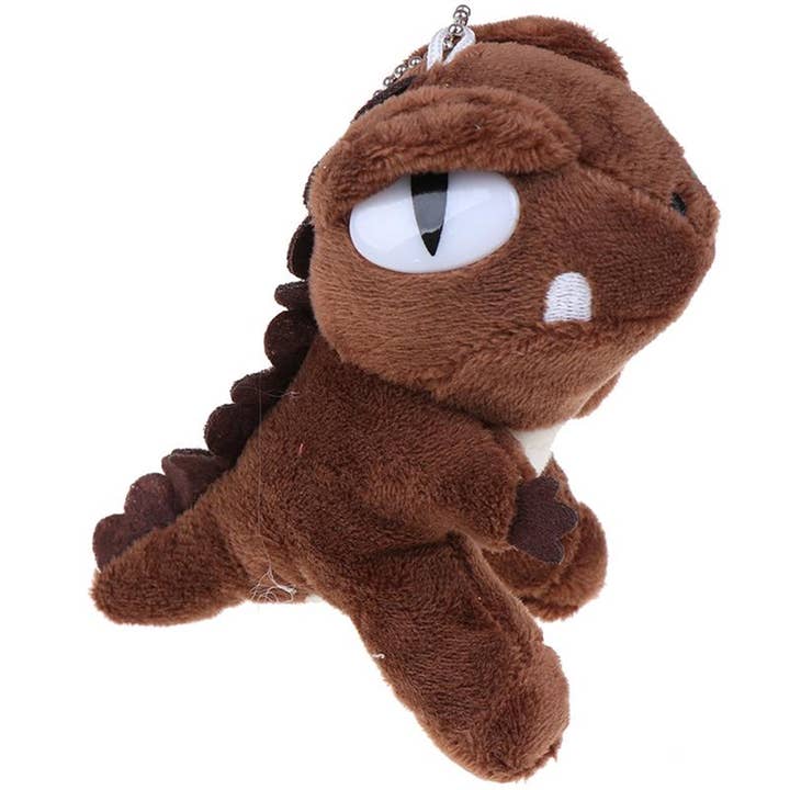 PR GROUPS LLC - Wholesale Keychain – Child - Dinosaur Pendant T-Rex Plush Toy Keychain7