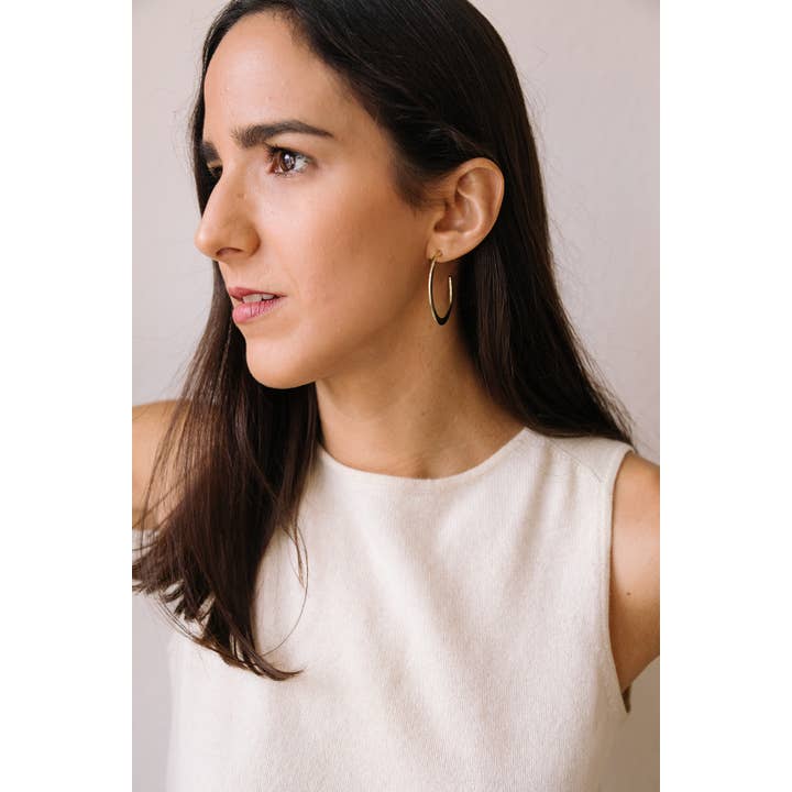 Rover & Kin - Wholesale Hoop Earrings - Hammered Hoops5