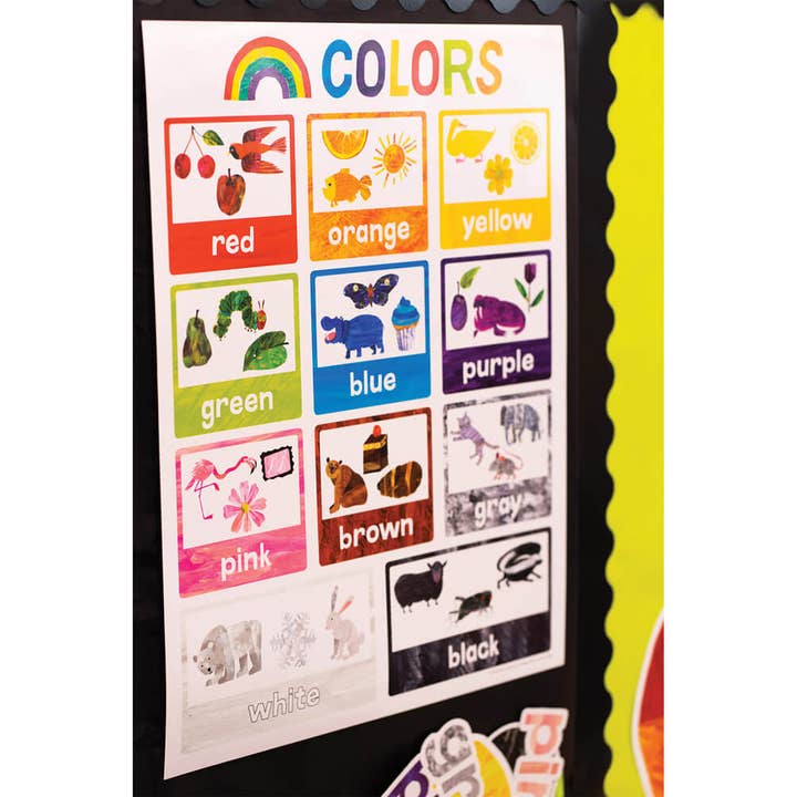 Carson Dellosa Education - Wholesale Poster - Kids & Baby - World of Eric Carle™ Colors Chart
