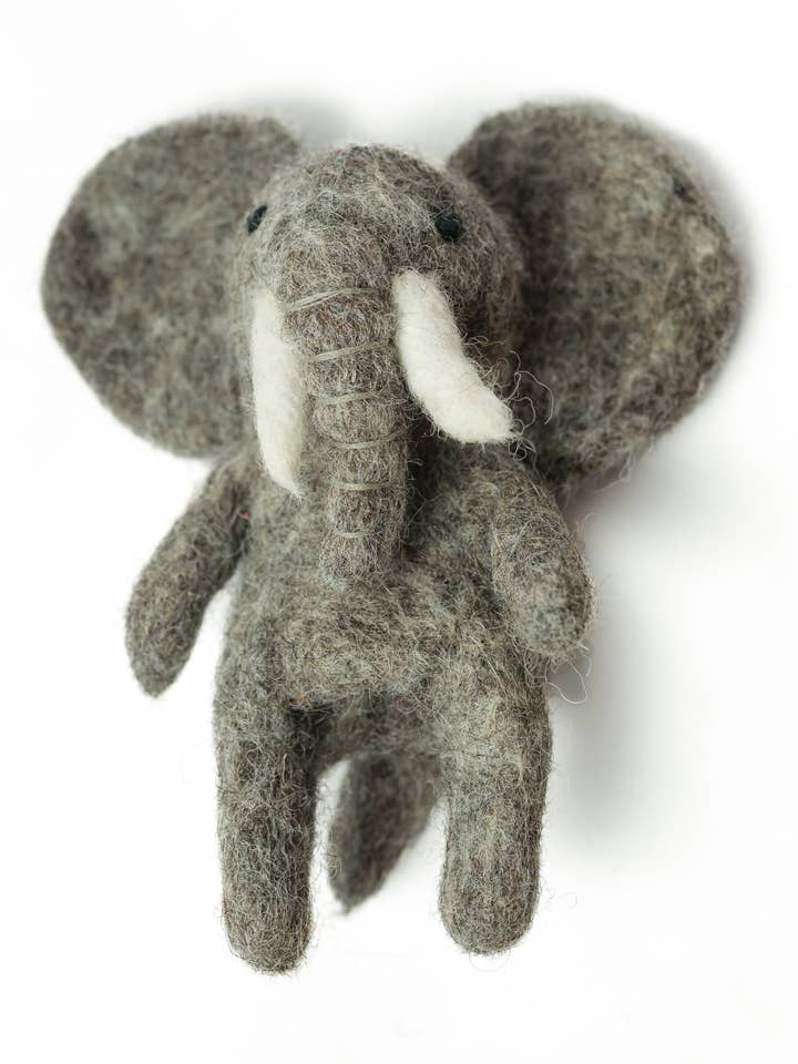 Elefant finger marionett för wholesale av Silk Road Bazaar