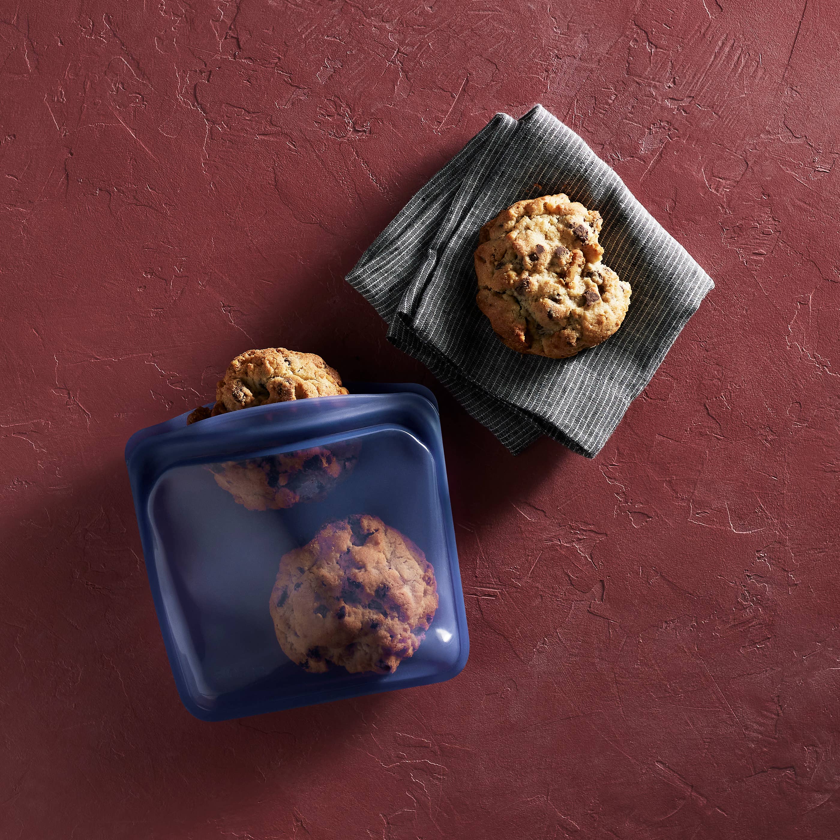 Stasher - Wholesale Food Storage Wrap/Bag - Sandwich: Deep Ocean4