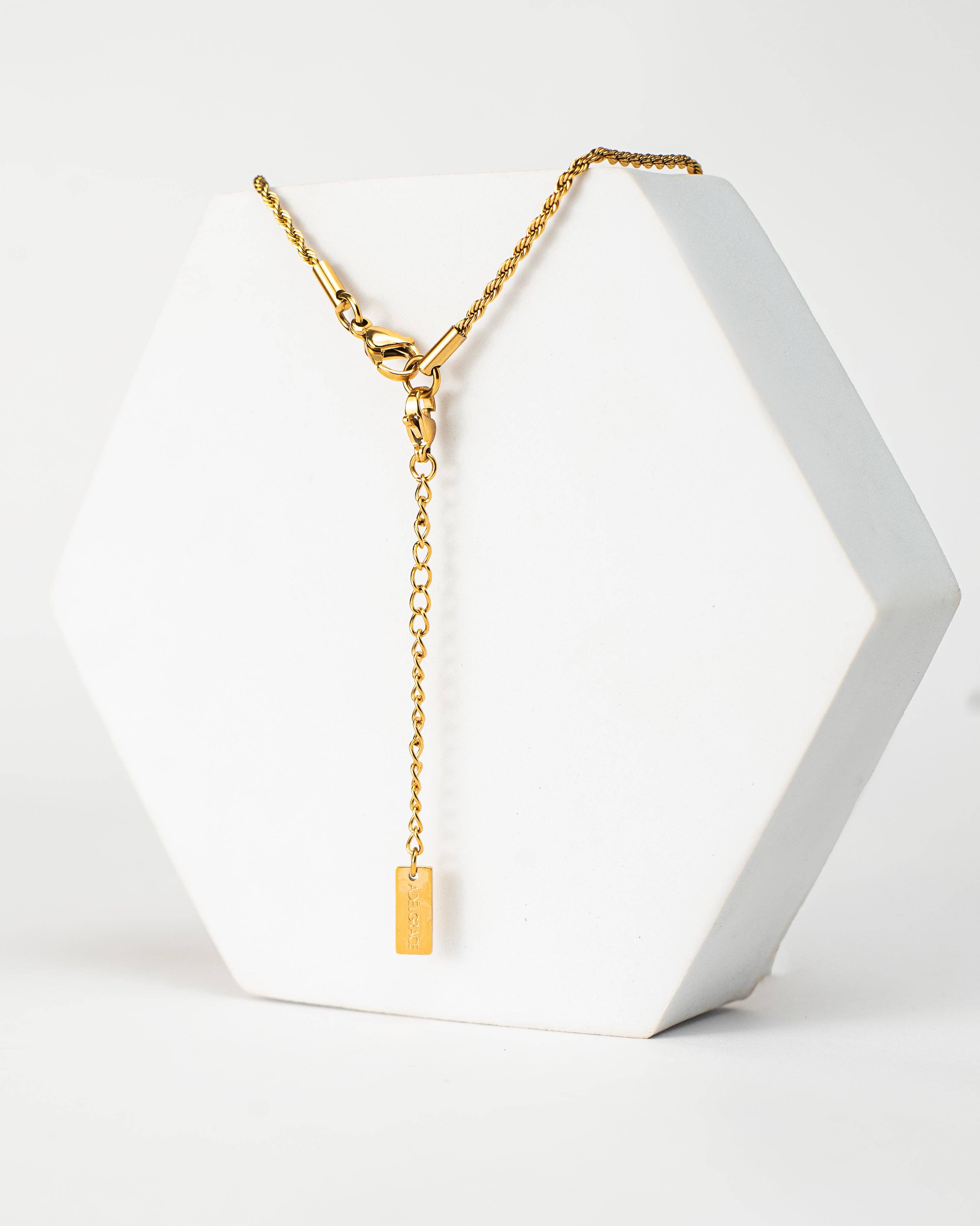Adé & Grace - Wholesale Link & Chain Necklace - Signature Chain Extender1