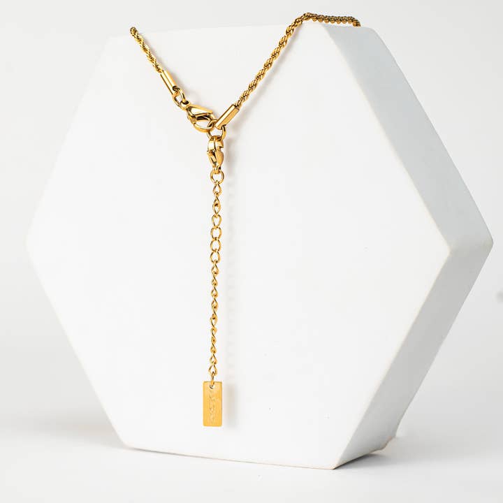 Adé & Grace - Wholesale Link & Chain Necklace - Signature Chain Extender1
