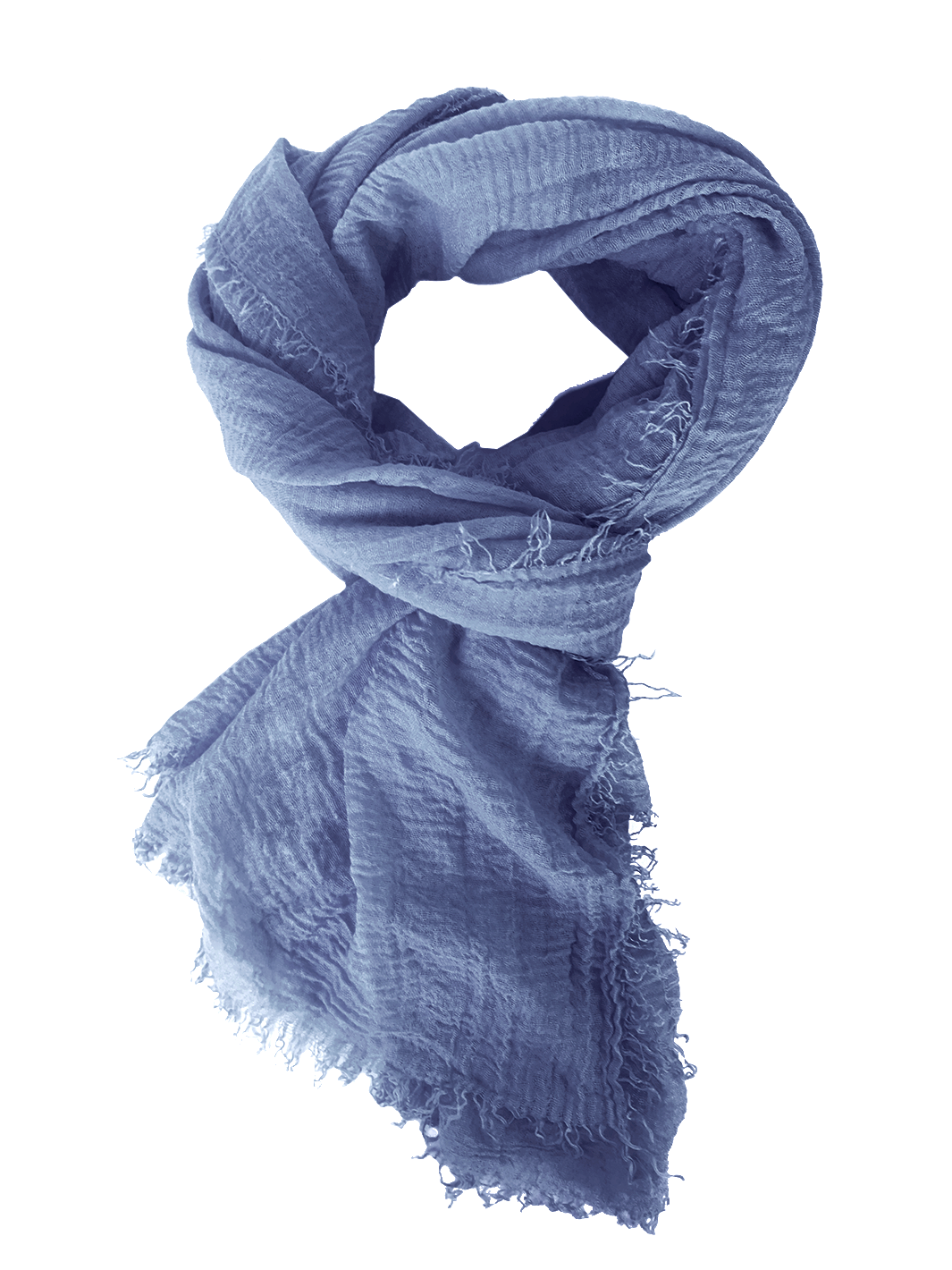 Rubyzaar - Wholesale Scarf - Women's - Boho Scarf - Denim1