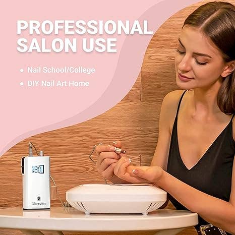 MELODYSUSIE - Vente Appareil électrique pour soins de la peau - Scamander Lime à Ongles Rechargeable 30 000 tr/min6