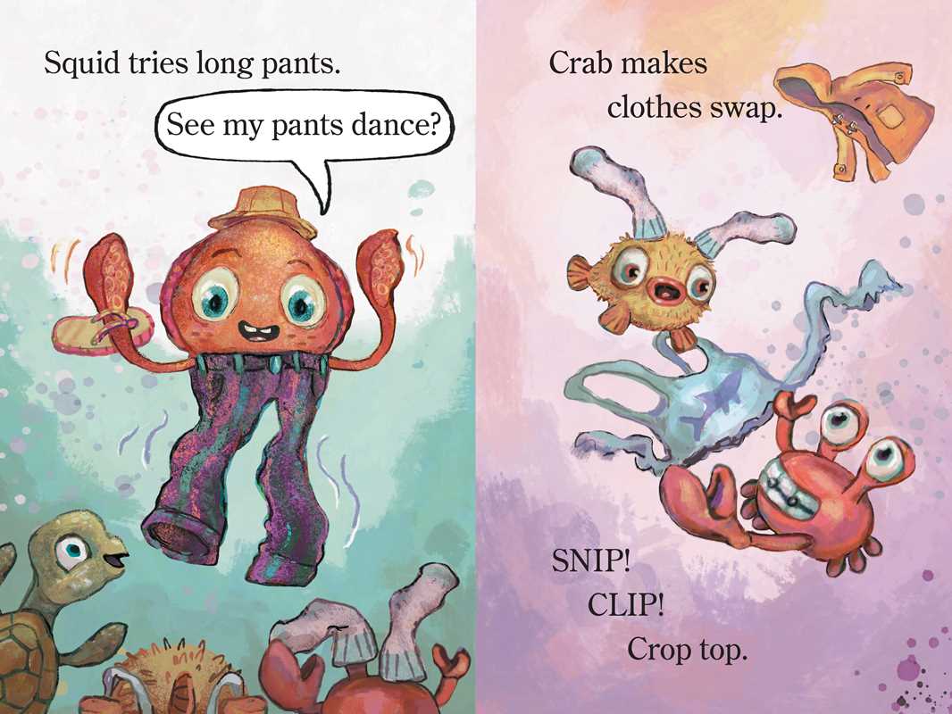 Simon & Schuster - Wholesale Early Reader Book (6-8) - Squid in Pants by Kaz Windness2