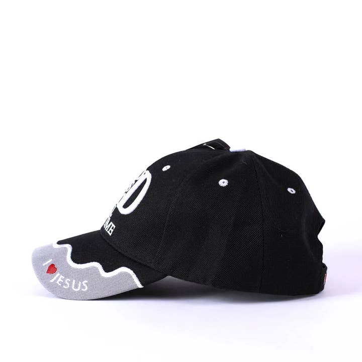 Swanson Christian Products - Wholesale Baseball Cap - Unisex - Cap God Is Good Black
