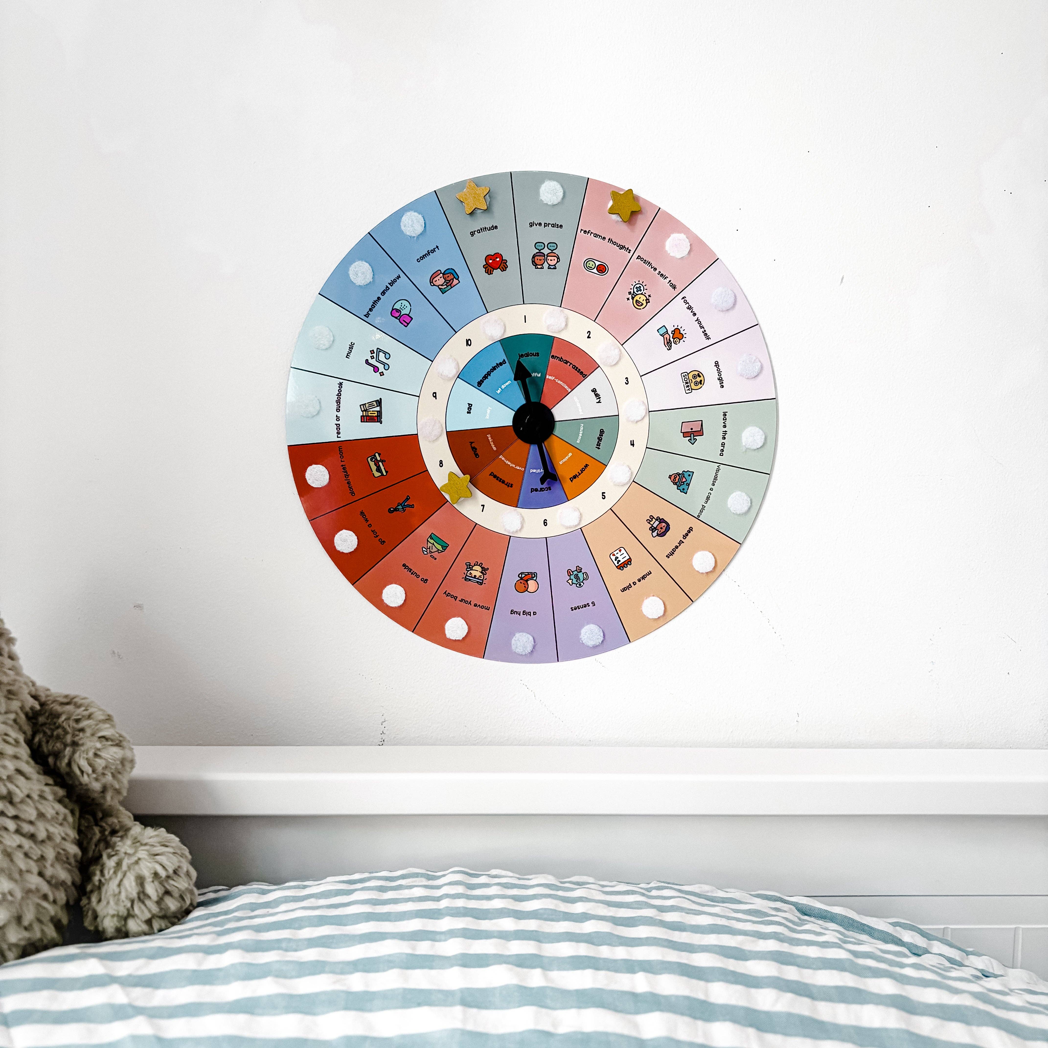 Craftly Ltd – wholesale Classic toy – Kids – Emotions and Coping Wheel for 6 Years +6