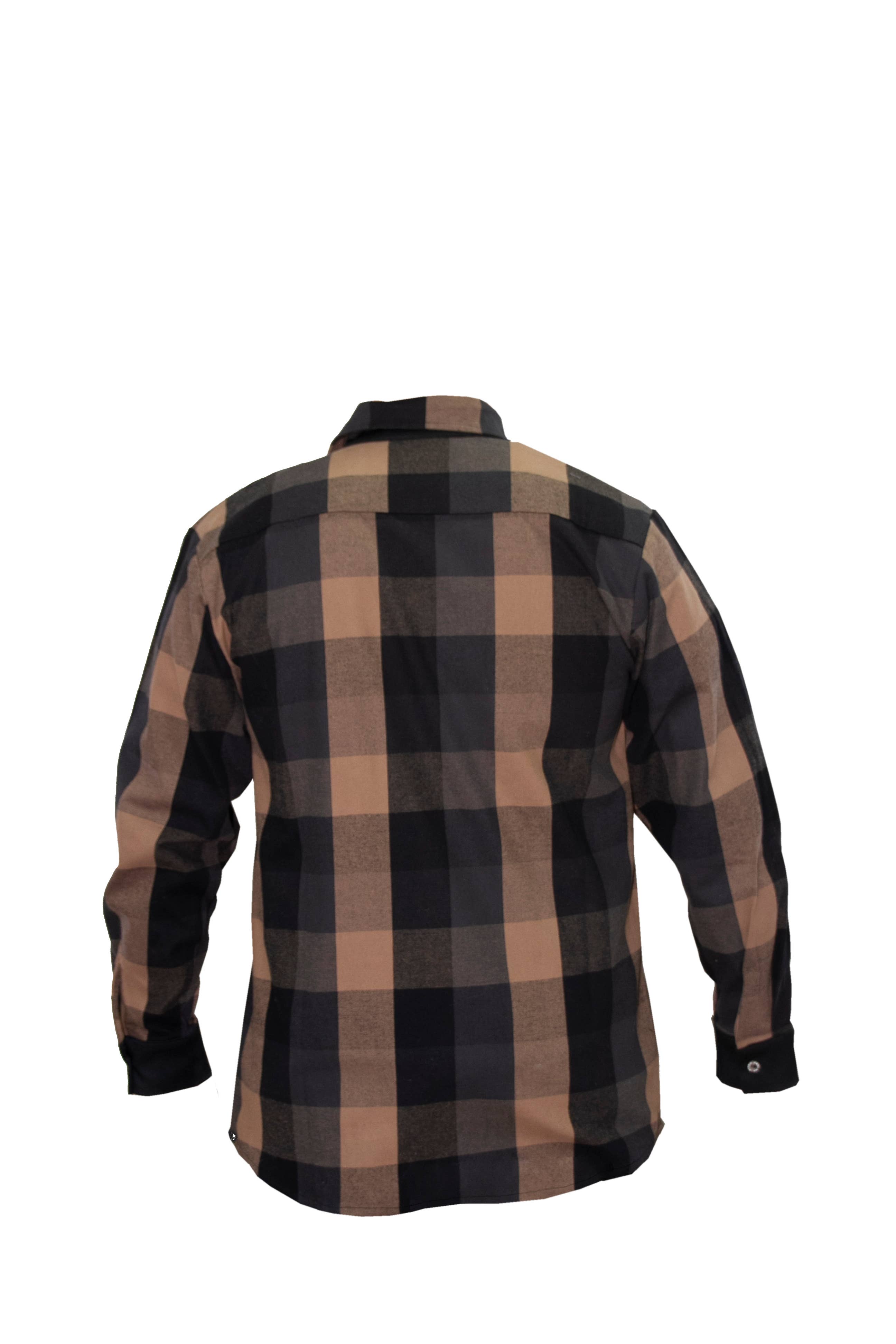 AS IS OR® Billy Relax fit Stretch Cotton Suede Plaid Mens Shirts for wholesale on Faire1