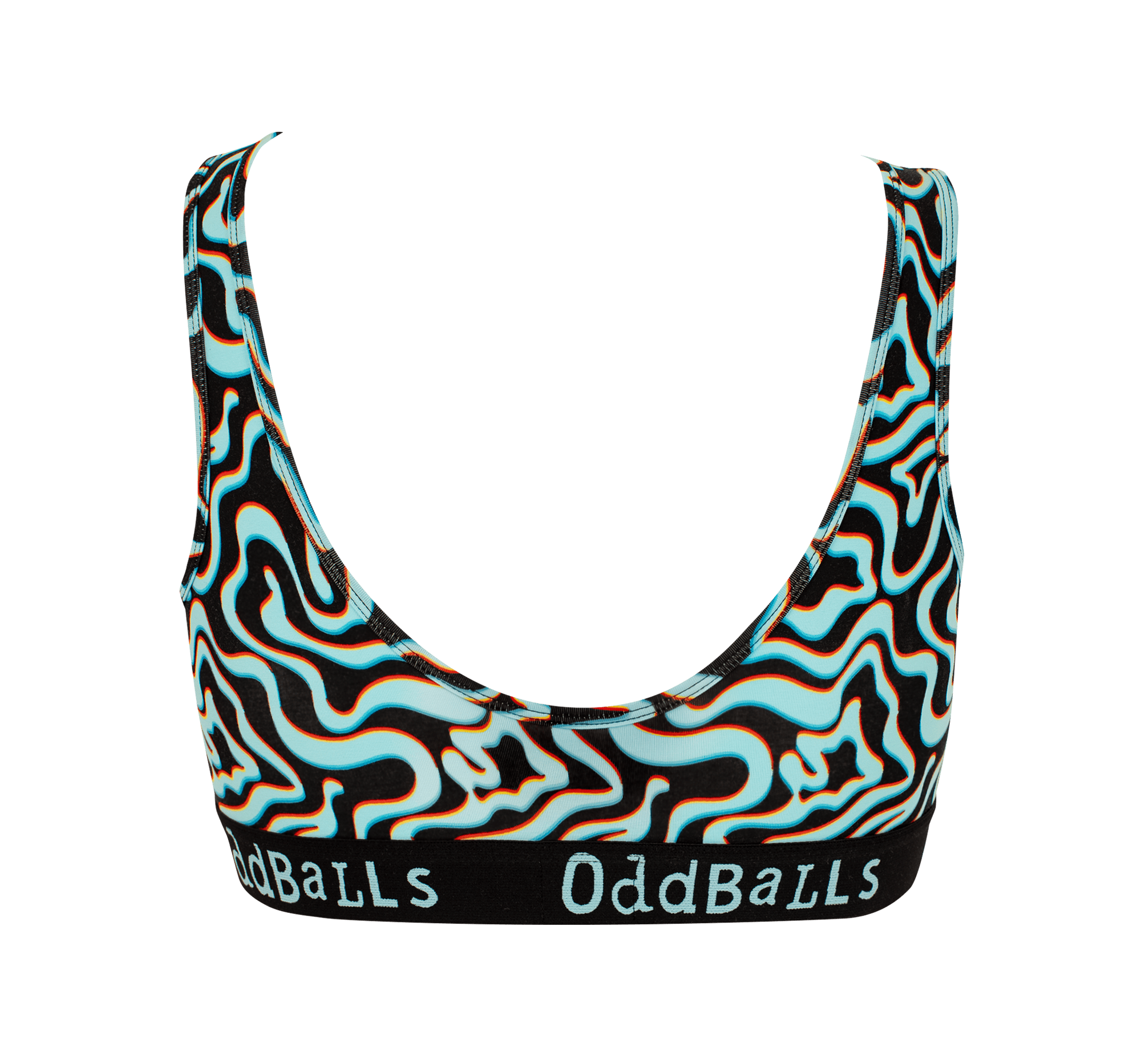 OddBalls – wholesale Bralette – Women's – Neon Lava - Ladies Bralette1
