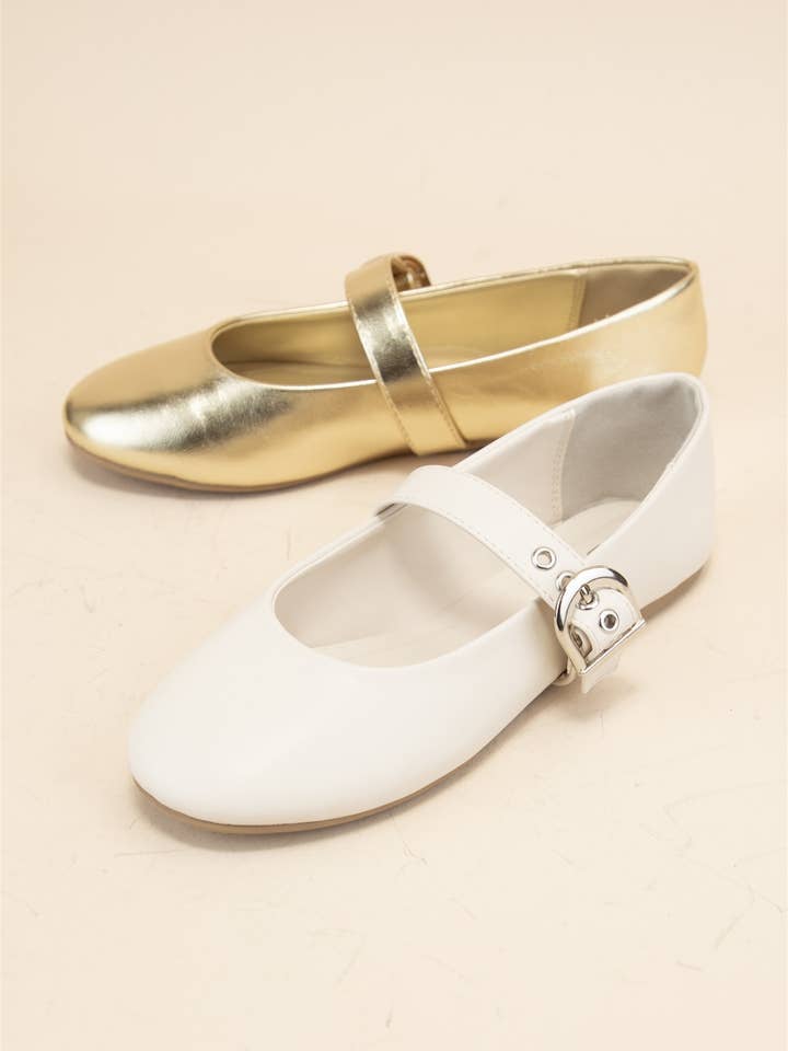 CCOCCI - Vendita all'ingrosso Ballerine - Donna - SEESAW MARY JANE A PUNTA TONDA CON CINTURINO E FIBBIA PIATTA3