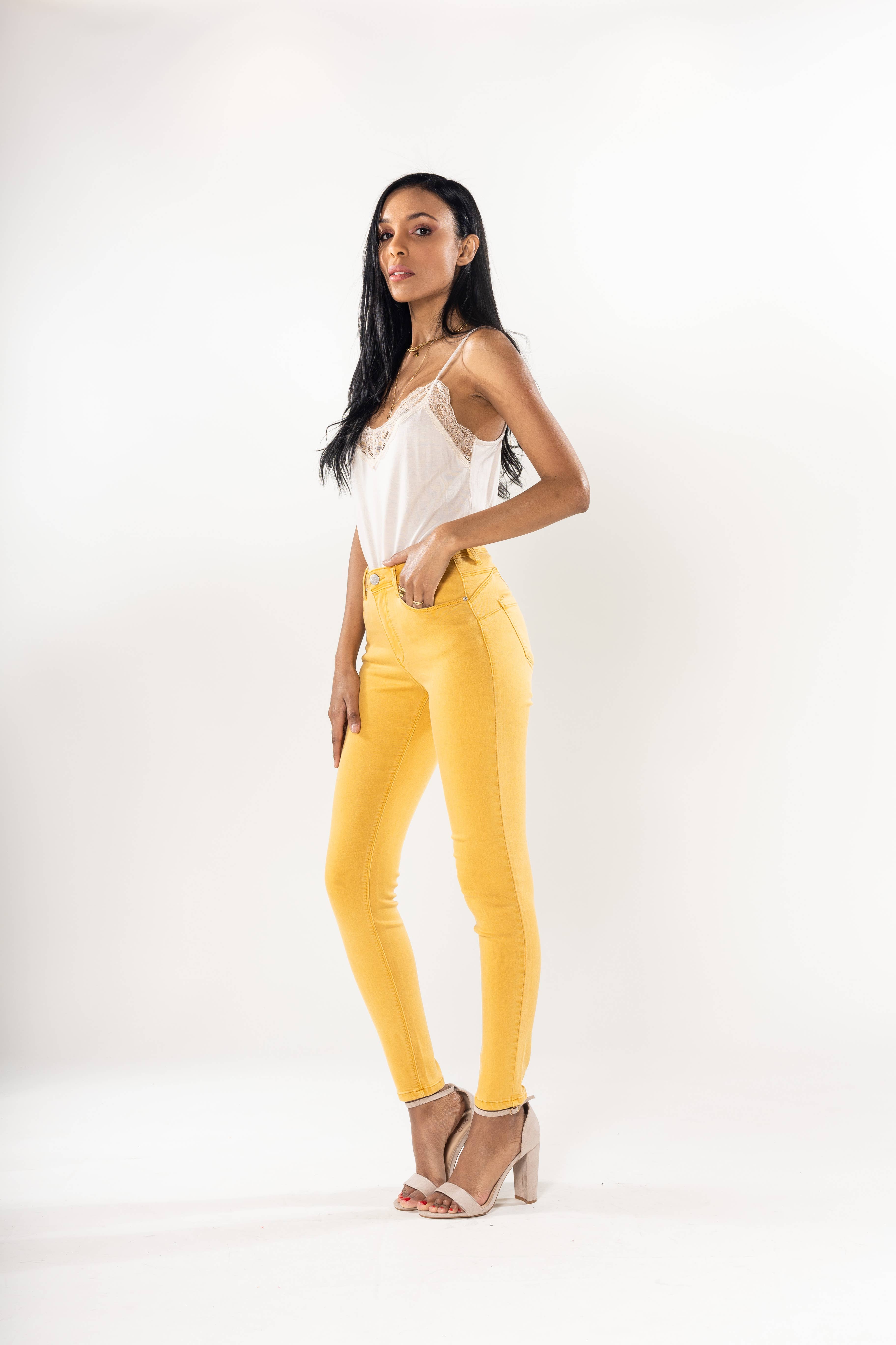 Nina Carter - Wholesale Jeans - Women's - Skinny Push Up Comfortable High Waist Super Stretch P10642