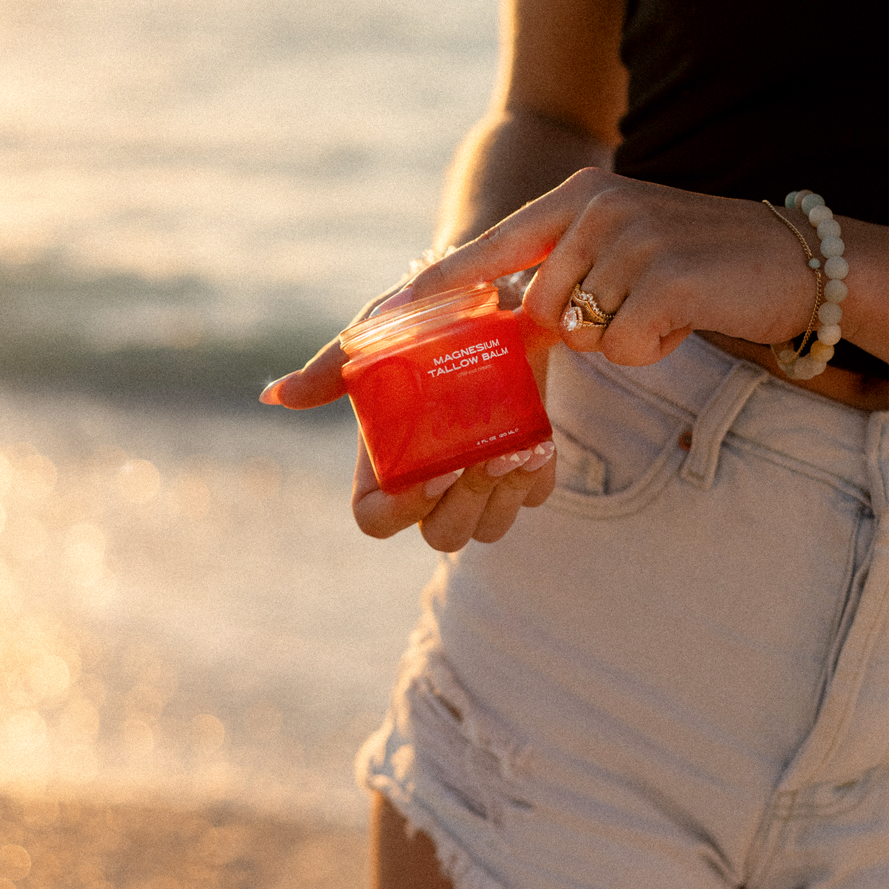 Darlin' Skincare - Wholesale Body Cream/Lotion - Magnesium Lavender Tallow Cream 4oz - Sleep, Sore Muscles1