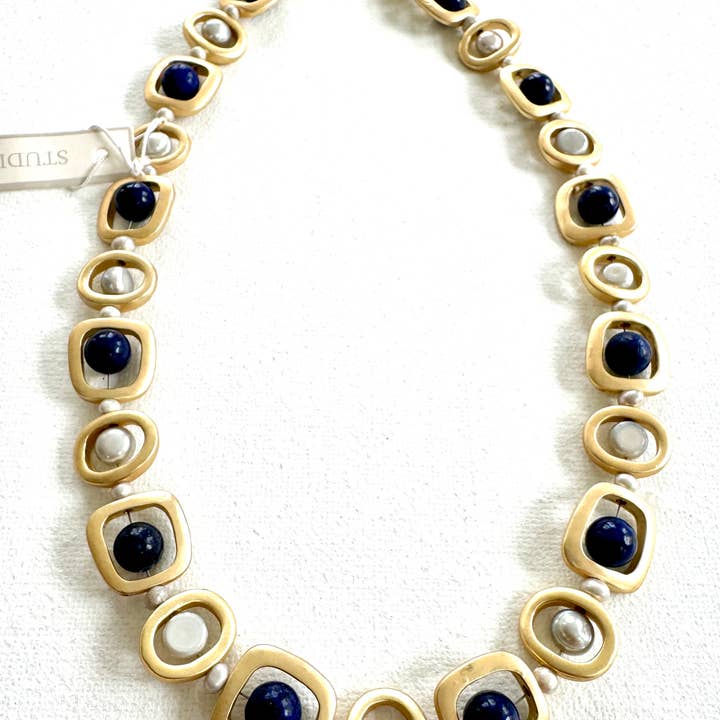 Studio G - Wholesale Beaded/Pearl Necklace - #57 Modern Necklace8