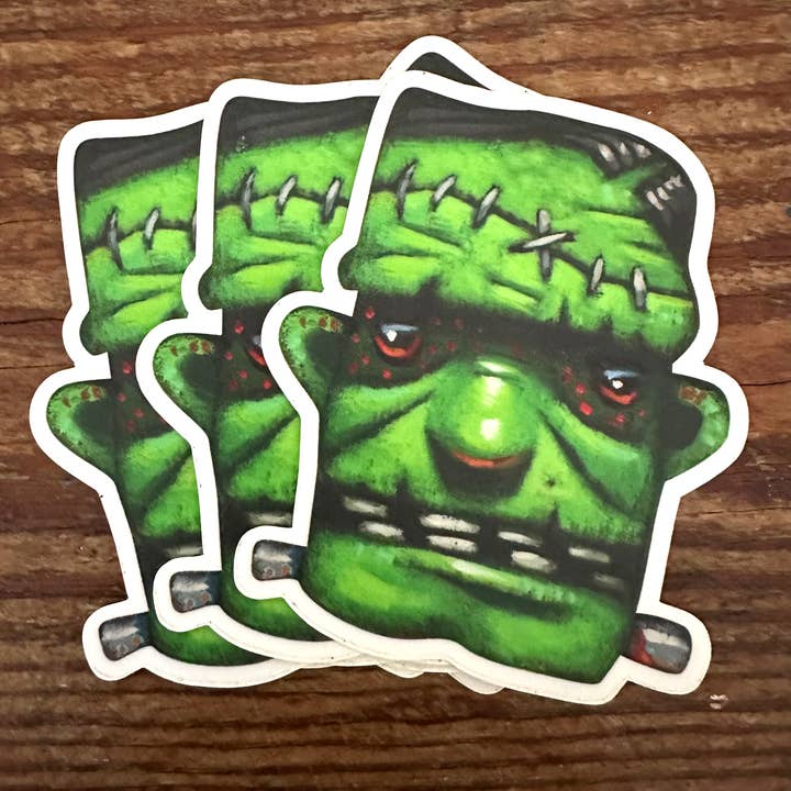 TIM LEE RABBIT RUN STUDIOS - Wholesale Sticker - Frankenstein vinyl sticker