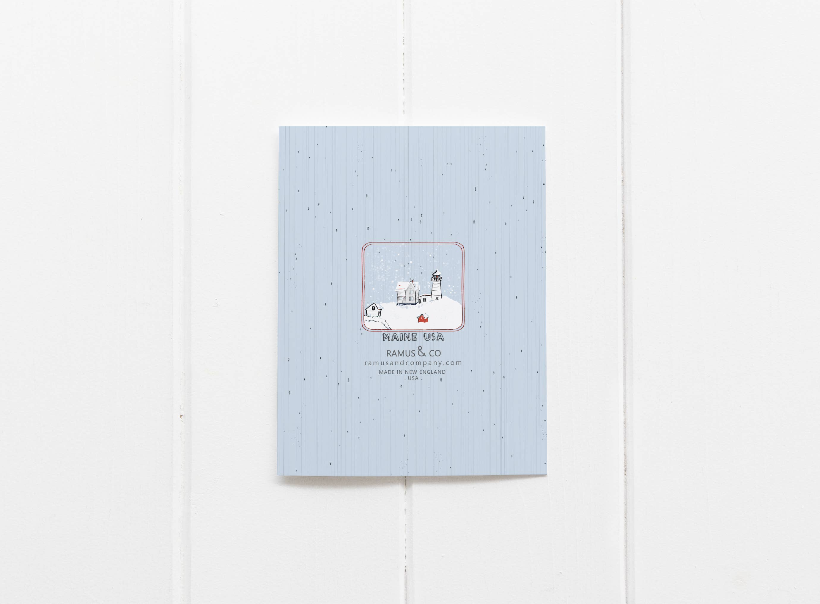 Ramus & Co. - Wholesale Season's Greetings Card - Seasons Greetings Lighthouse Greeting Card2