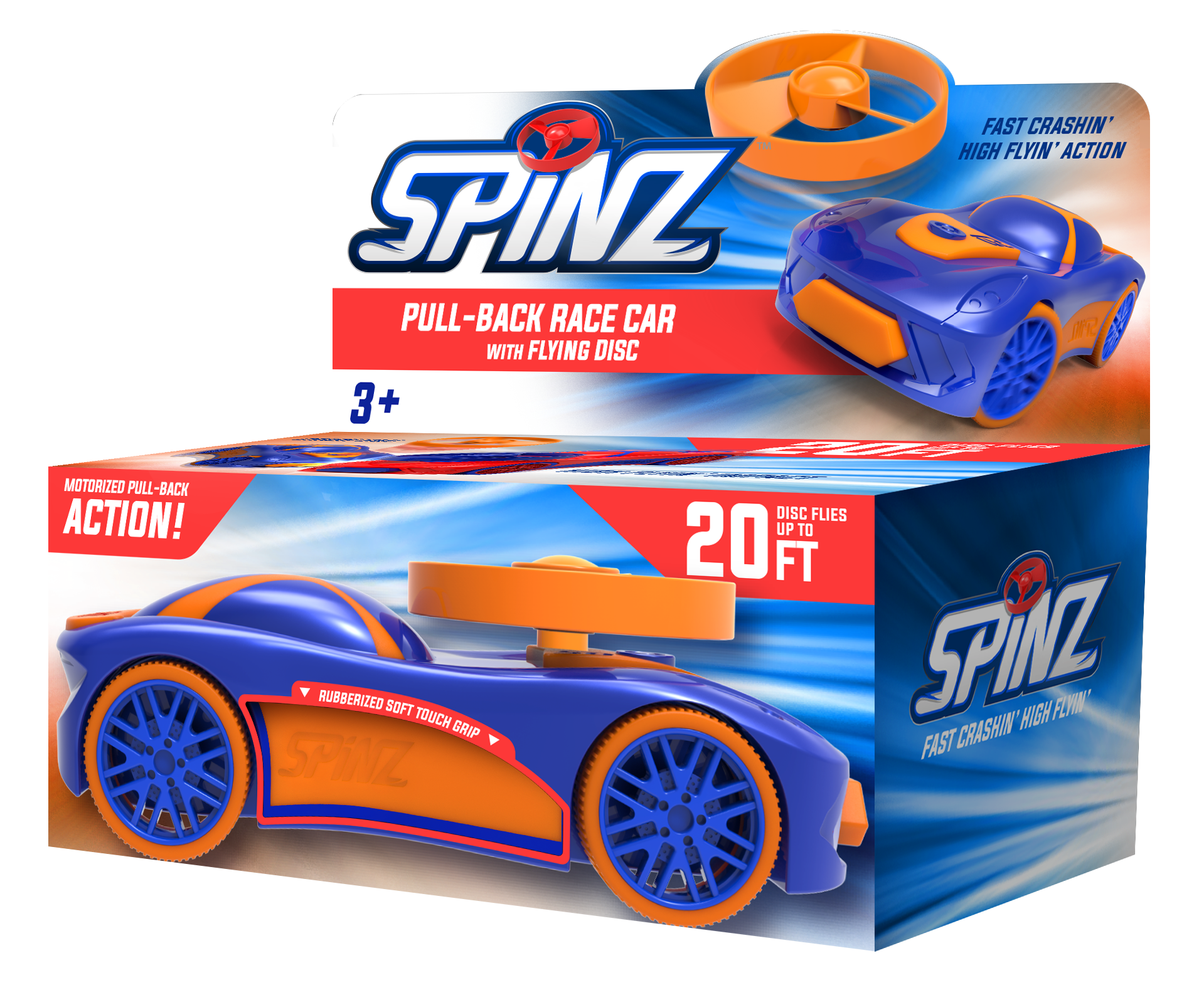SD Toyz – wholesale Toy car/truck – Child – Spinz High Flying Disc Crash & Launch Assortment1