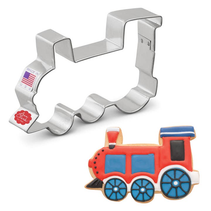 Train Cookie Cutter. (Bag of 1 Dozen) for wholesale by Ann Clark