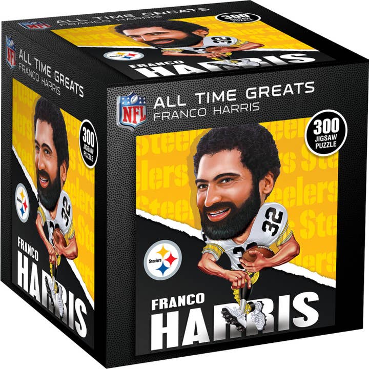 Pittsburgh Steelers All-Time Greats - Franco Harris 300 Piece Jigsaw Puzzle for wholesale by Masterpieces Puzzles