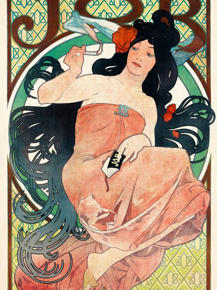 Job Papers by Mucha for wholesale by Print Collection