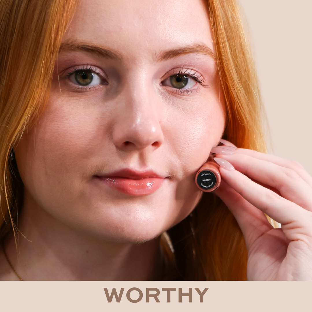 Taylor Made Organics - Wholesale Lip Gloss - Lip Gloss – Natural Hydrating Organic Shine in Clear & Bold 12