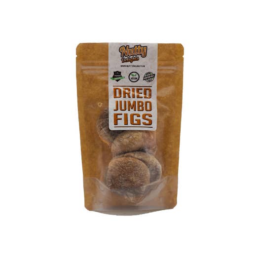 Nutty Delights - Wholesale Dried/Dehydrated Fruit - Dried Jumbo Figs (12X70g)