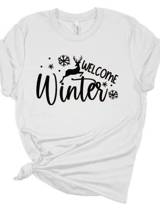 WELCOME WINTER for wholesale by Bearded Bird Apparel