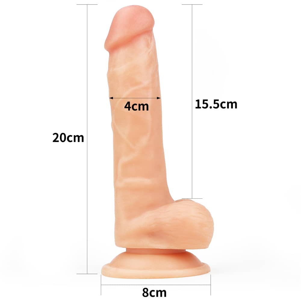 LOVETOY - Wholesale Sex Toy - 7.5" Dildo Strap On for Sex Harness for Women13