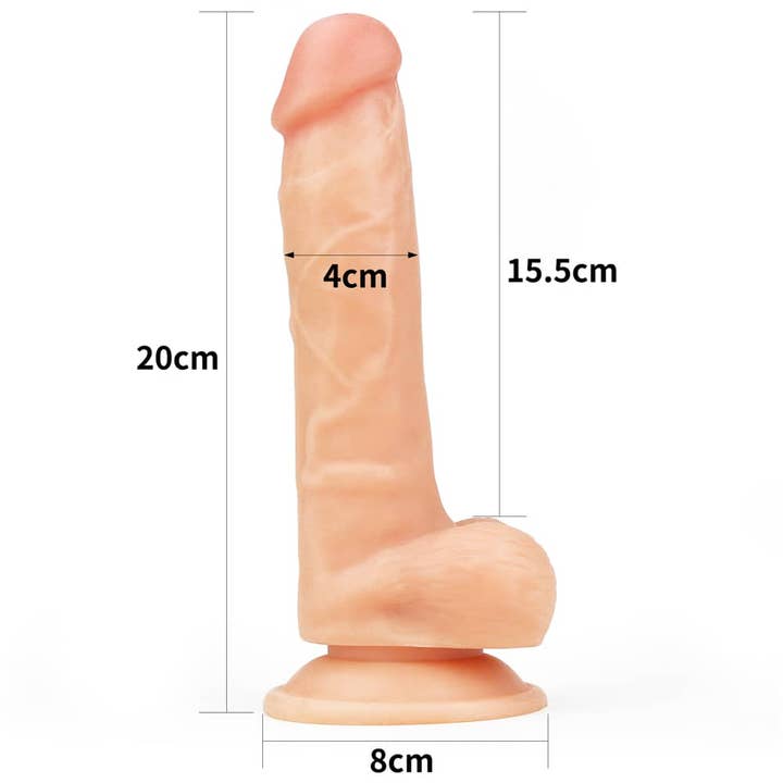 LOVETOY - Wholesale Sex Toy - 7.5" Dildo Strap On for Sex Harness for Women13