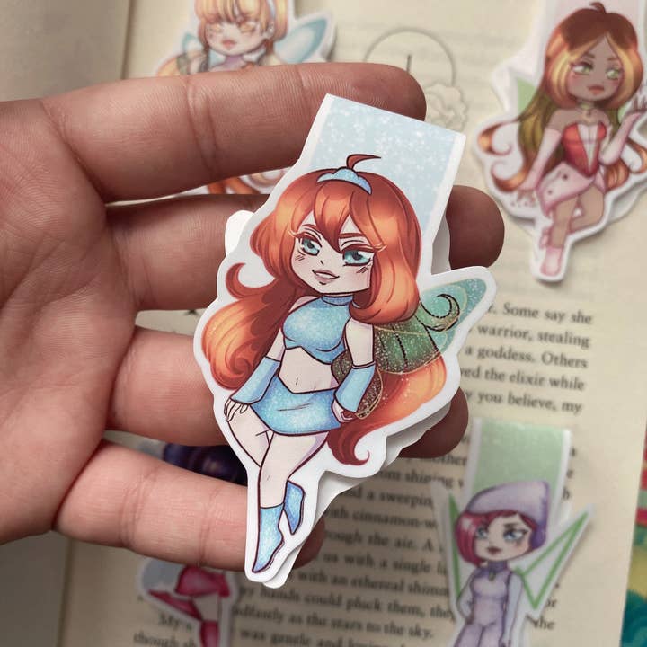 Winx Club Magnetische Boekenleggers voor wholesale door Alsace’s Art