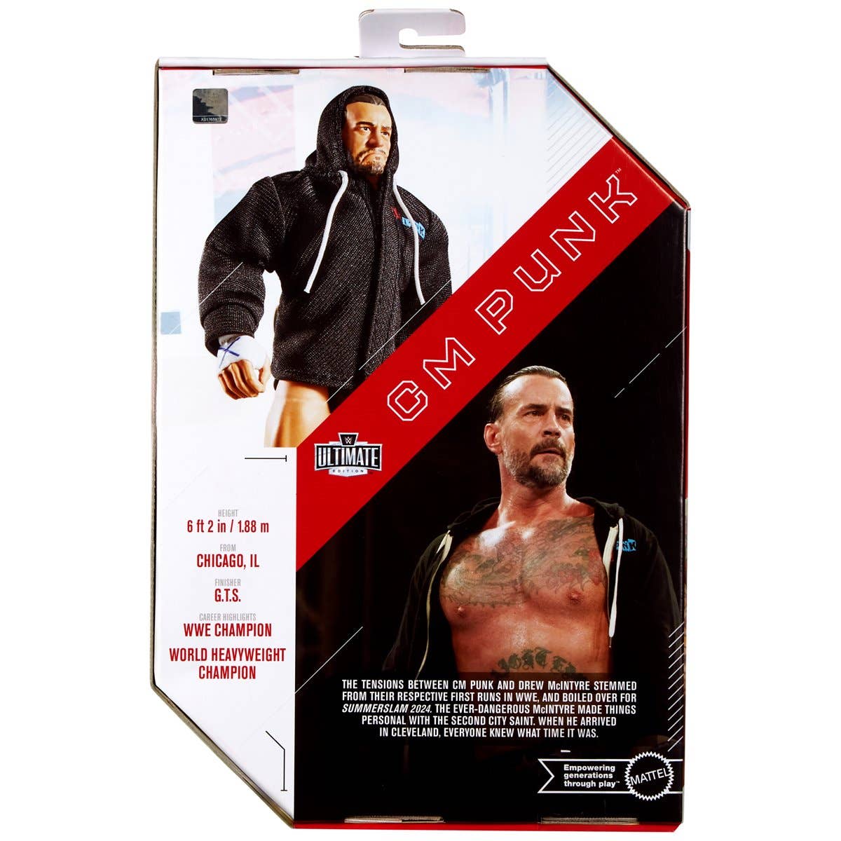 Entertainment Earth - Wholesale Figurine Toy - Kids - WWE Ultimate Edition Wave 27 CM Punk Figure5